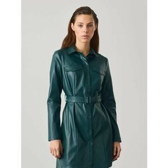 Платье JUST CLOTHES, размер 38, изумрудный