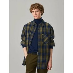 Рубашка JUST CLOTHES, размер 48, мультиколор