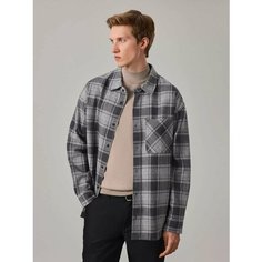 Рубашка JUST CLOTHES, размер 46, мультиколор