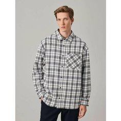 Рубашка JUST CLOTHES, размер 54, мультиколор