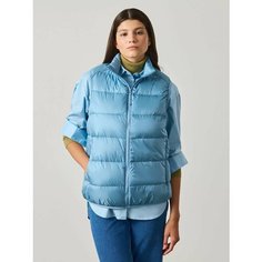 Жилет JUST CLOTHES, размер 42, голубой