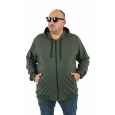 Толстовка MOCGRANDE, размер 5XL(66), , хаки