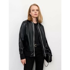 Куртка JUST CLOTHES, размер 40, черный
