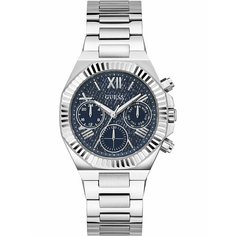 Наручные часы GUESS, серебряный