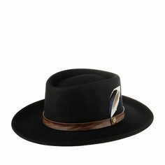 Шляпа STETSON для мужчин и женщин, размер S, черный