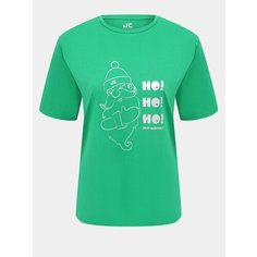 Футболка JUST CLOTHES, размер XS, зелёный