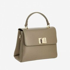 Сумка кросс-боди DAVID JONES, фактура зернистая, серо-коричневый