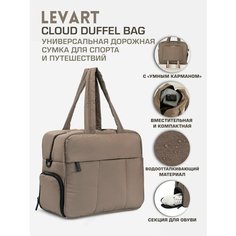 Сумка LEVART, 42х33, коричневый