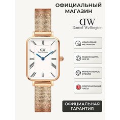 Наручные часы Daniel Wellington Quadro, белый/золотистый