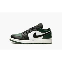 Кеды NIKE Air Jordan 1 Low, размер 38.5, зелeный