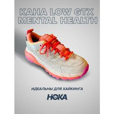 Кроссовки HOKA ONE ONE Kaha, полнота D, размер US7.5D/UK7/EU40 2/3/JPN25.5, бежевый, оранжевый