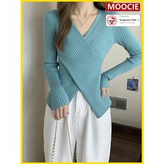 Пуловер MOOCIE, размер 2XL, , васильковый