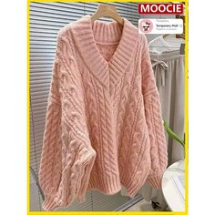 Пуловер MOOCIE, размер 3XL, , розовая пудра