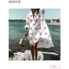 Рубашка MOOCIE Базовая коллекция, размер 5XL, белый