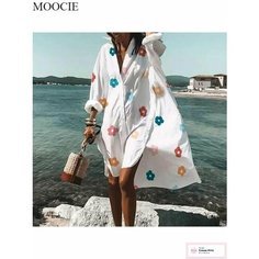 Рубашка MOOCIE Базовая коллекция, размер 2XL, белый
