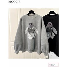 Свитшот MOOCIE, размер M, , серый