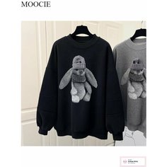 Свитшот MOOCIE, размер 2XL, , черный