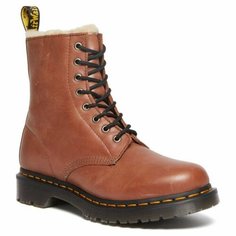 Ботинки Dr. Martens, размер 40 EU, коричневый