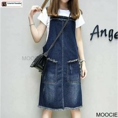 Платье MOOCIE Базовая коллекция, размер L(Вес 52-61 кг), синий