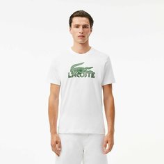 Футболка LACOSTE, размер T4, белый/белый