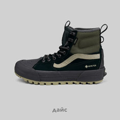 Ботинки хайкеры VANS Sk8-Hi MTE, размер 38,5 EU, зелeный