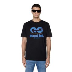 Футболка DIESEL, размер XXL, черный