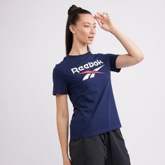 Футболка спортивная Reebok, размер XS INT, синий