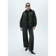 Куртка MANGO, размер XS, хаки