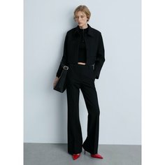 Куртка MANGO, размер S, черный