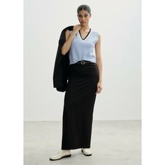 Жилет MANGO, размер XS, голубой