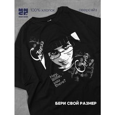 Футболка MAIN CHAR, размер XS, черный