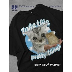 Футболка MAIN CHAR, размер S, черный