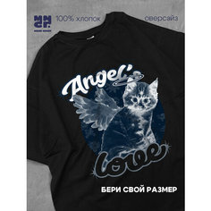 Футболка MAIN CHAR, размер XXXS, черный