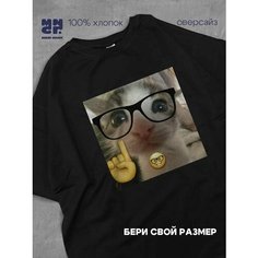 Футболка MAIN CHAR, размер M, черный
