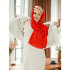 Шарф для взрослых и детей,170х67 см, красный Cntr Banda