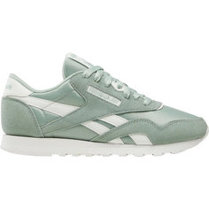 Кеды Reebok CL Nylon, размер 8,5 US, зеленый/бежевый