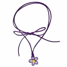 Колье, металл, purple Lanema