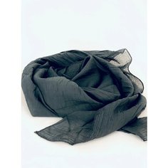 Шарф Girandola для женщин,150х70 см, графитовый
