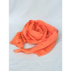 Шарф Girandola для женщин,150х70 см, коралловый
