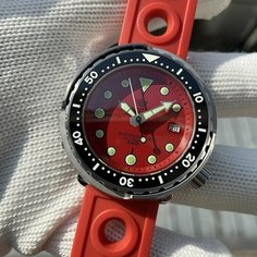 Наручные часы Steeldive, красный