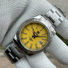 Наручные часы Steeldive, желтый