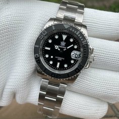 Наручные часы Steeldive, черный, серый