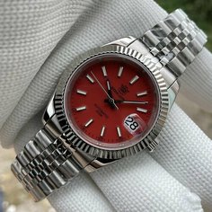 Наручные часы Steeldive, оранжевый, серебряный