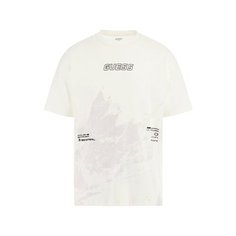 Футболка GUESS KOCHA CN T-SHIRT, размер S, белый