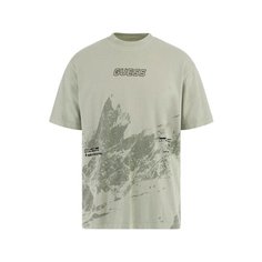 Футболка GUESS KOCHA CN T-SHIRT, размер XL, светло-зеленый