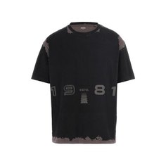 Футболка GUESS KOCHA CN T-SHIRT, размер L, черный