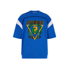 Футболка GUESS, размер L, синий