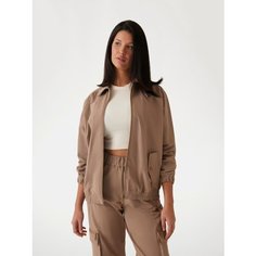 Куртка GUESS, размер XS, золотистый/коричневый