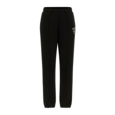 Брюки спортивные GUESS Roberta Cuff Long Pants, размер XL, черный