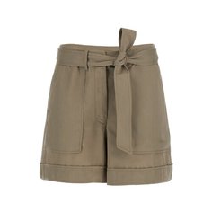 Шорты GUESS NEW NINA BELTED SHORT, размер S, бежевый